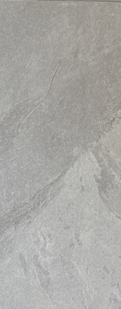 Silk porcelain waterline tile sample